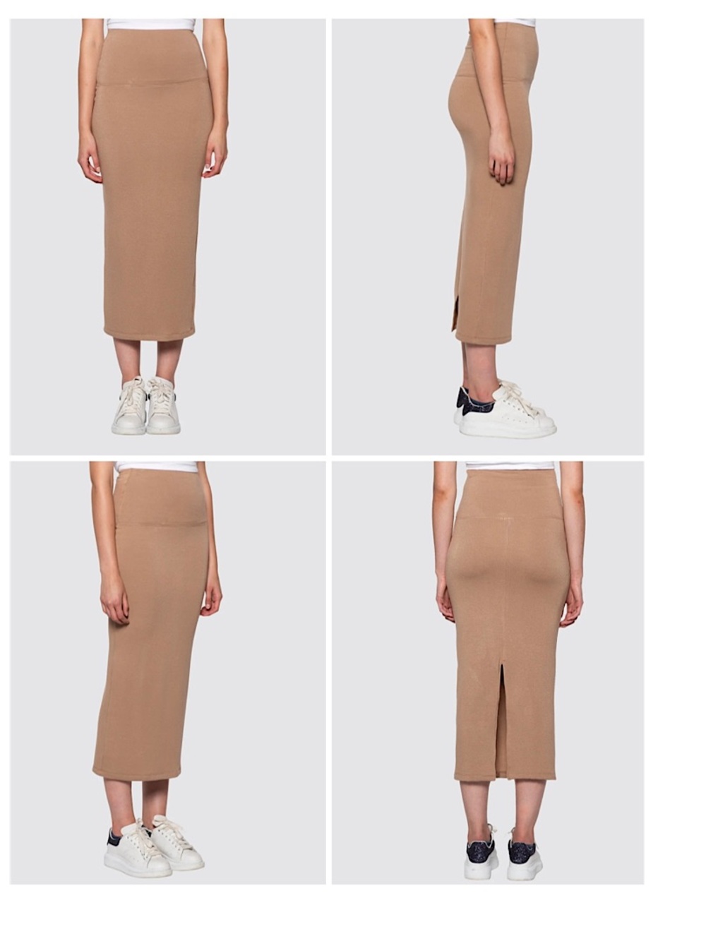 Bleusalt The Tube Skirt in Camel, size 00 (xxs). EUC
